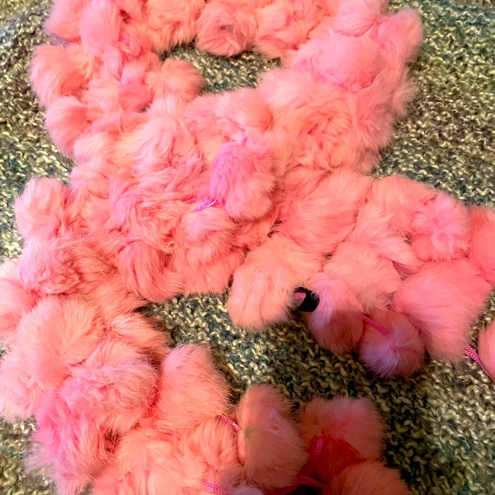 Rabbit Scarf- Pink